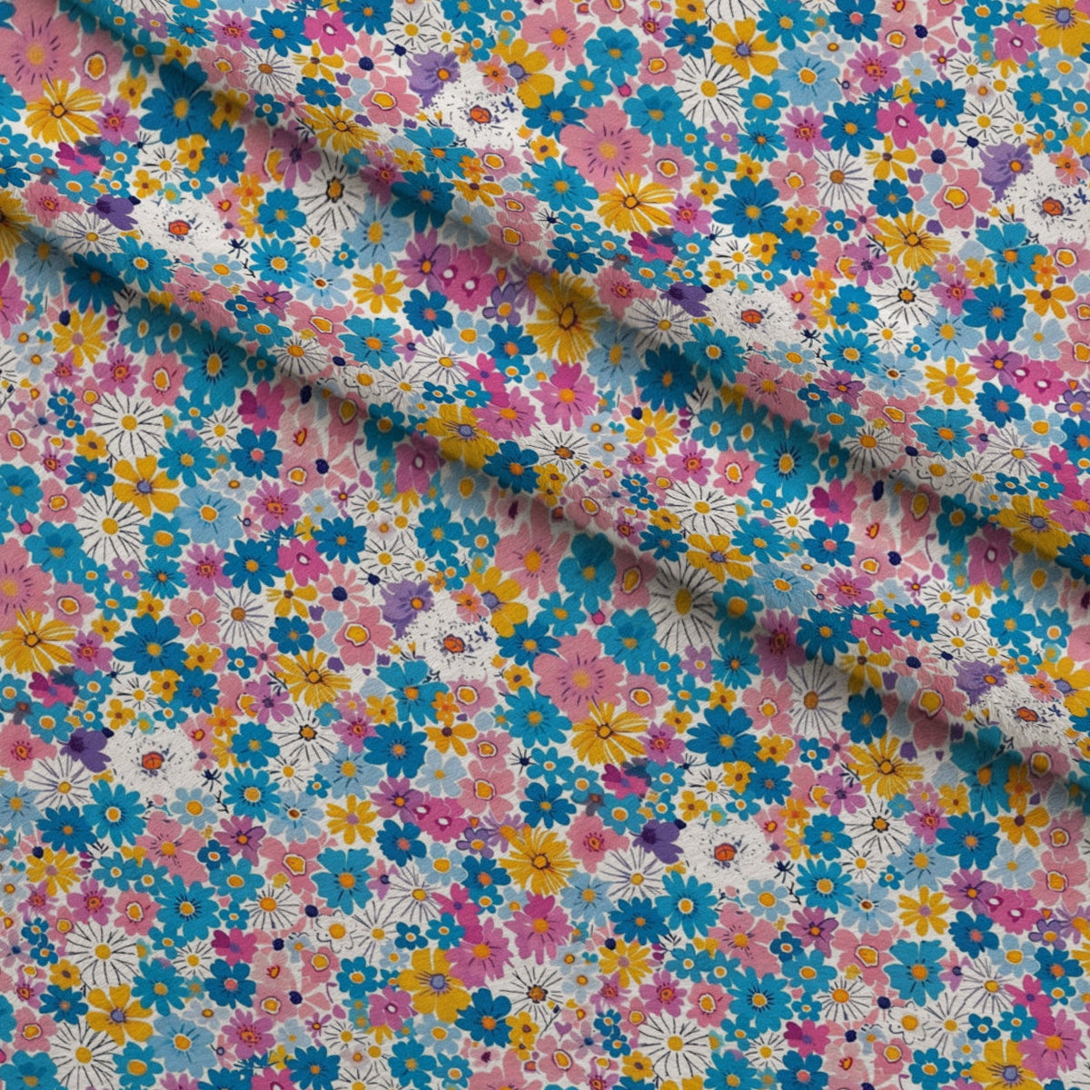 Pastel Sweethearts Pattern 5 Minky Fabric