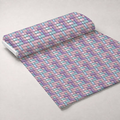 Pastel Sweethearts Pattern 8 Minky Fabric