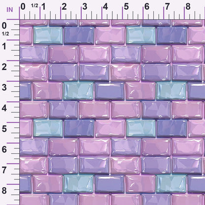 Pastel Sweethearts Pattern 9 Minky Fabric