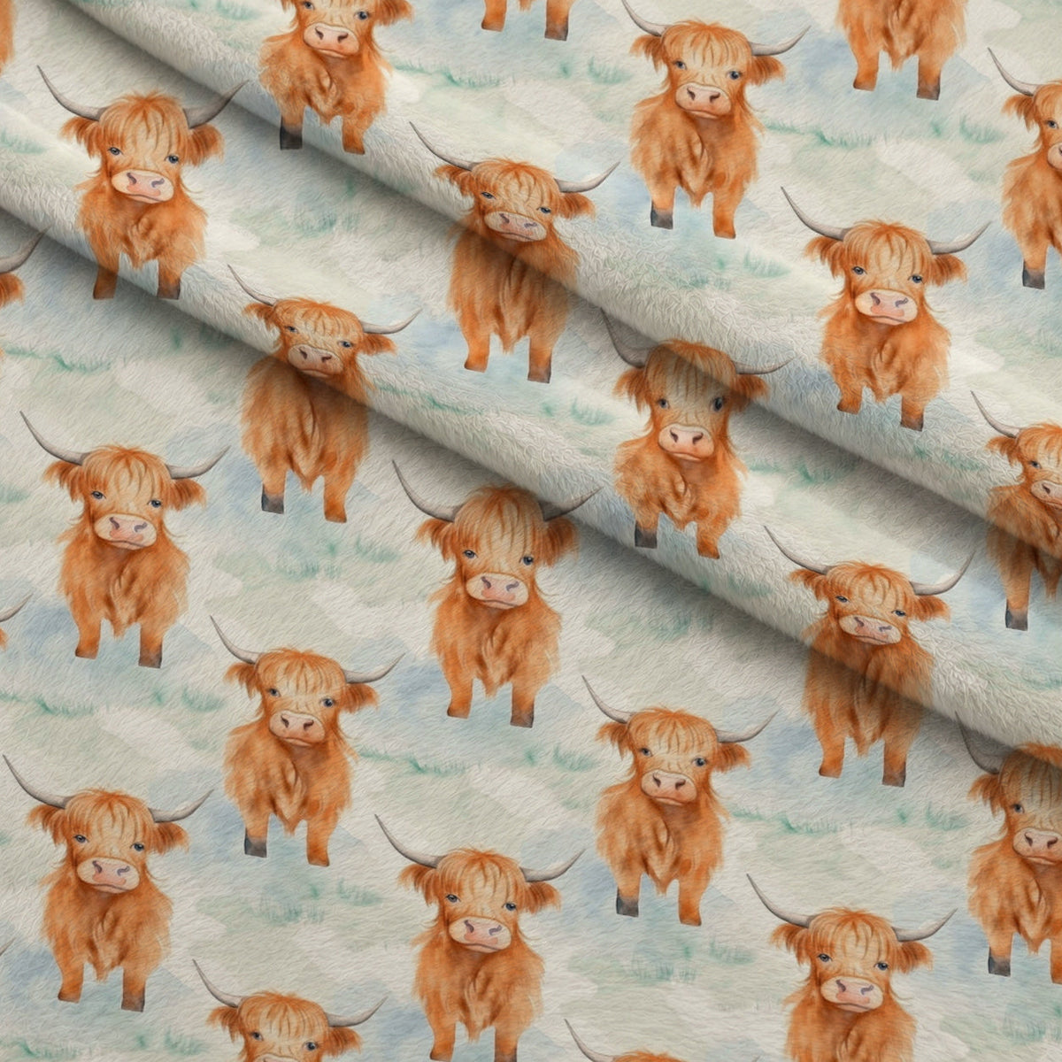Pasture Pals Pattern 4 Minky Fabric