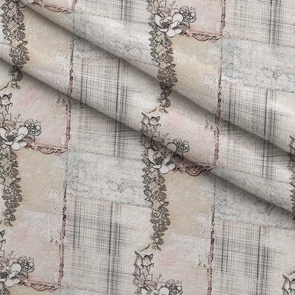 Patchwork Posies Pattern 11 Minky Fabric