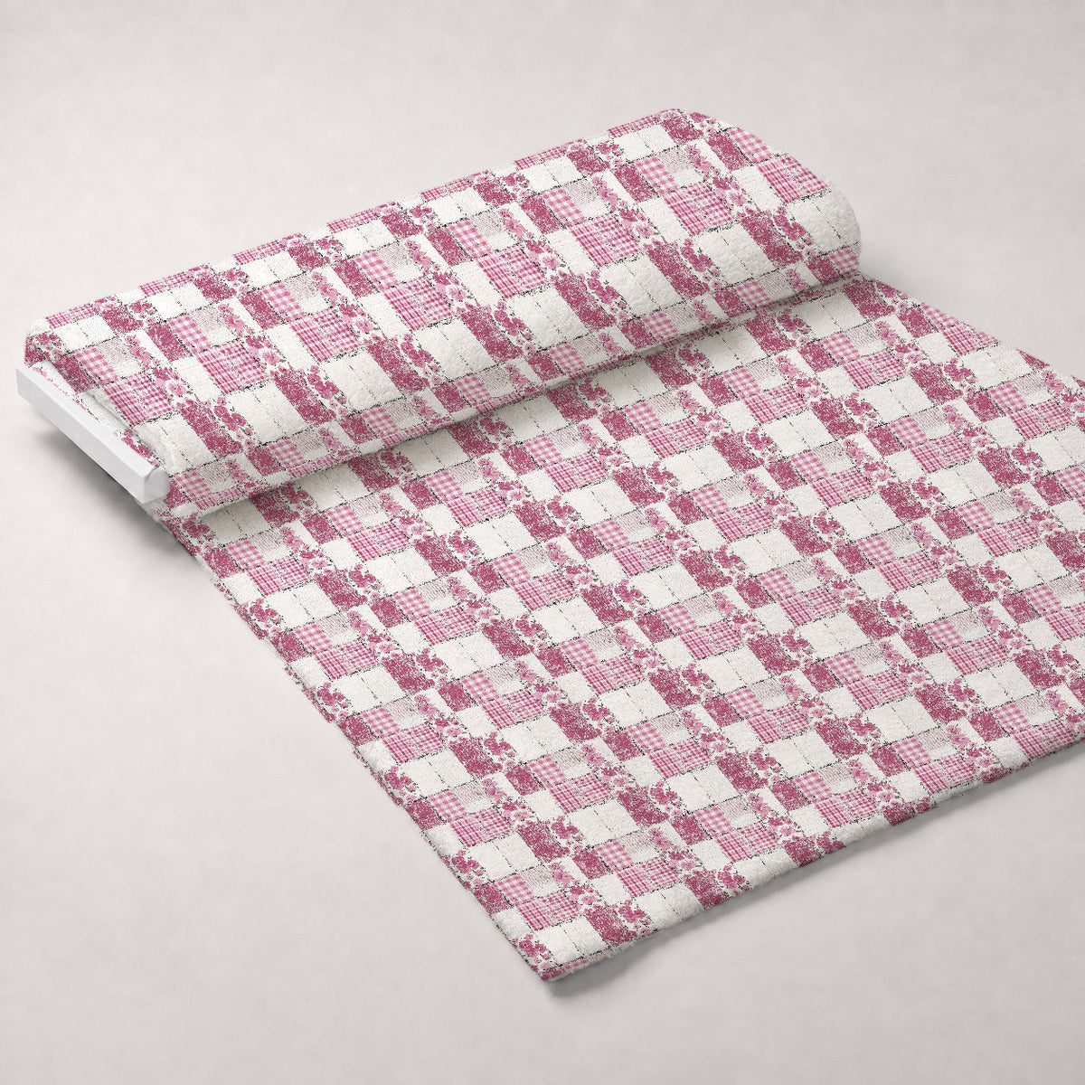 Patchwork Posies Pattern 18 Minky Fabric