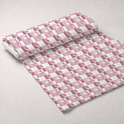 Patchwork Posies Pattern 18 Minky Fabric