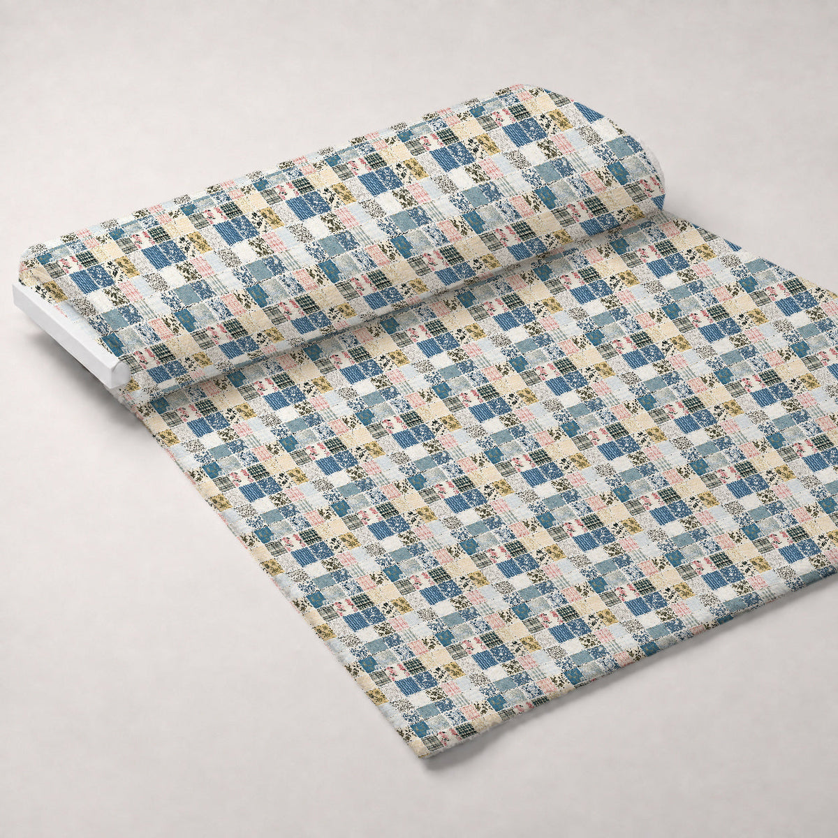 Patchwork Posies Pattern 2 Minky Fabric