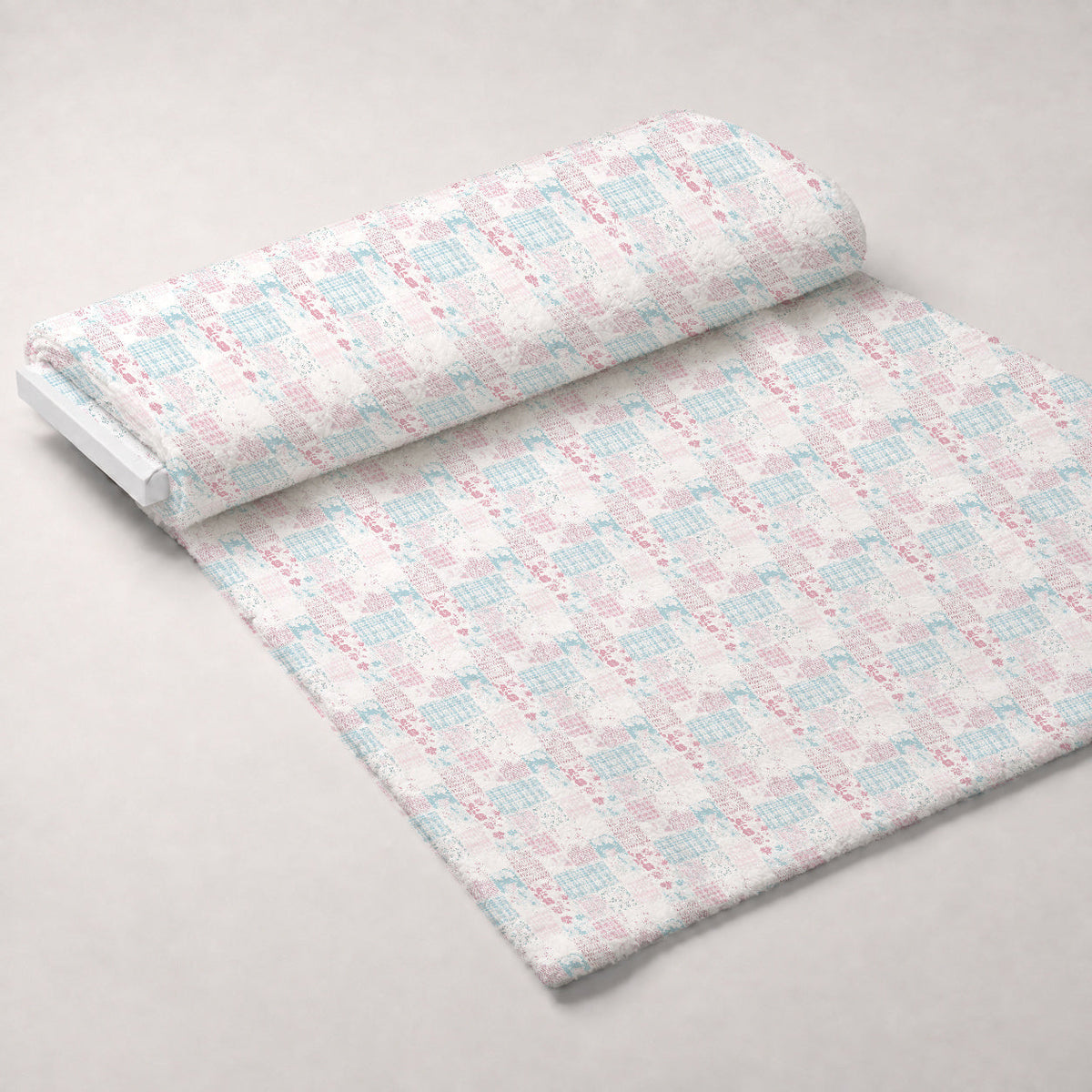 Patchwork Posies Pattern 21 Minky Fabric