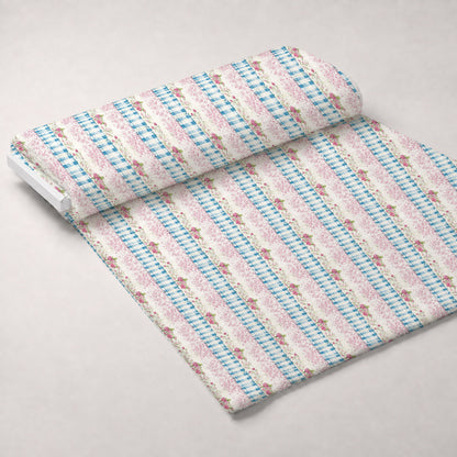 Patchwork Posies Pattern 6 Minky Fabric