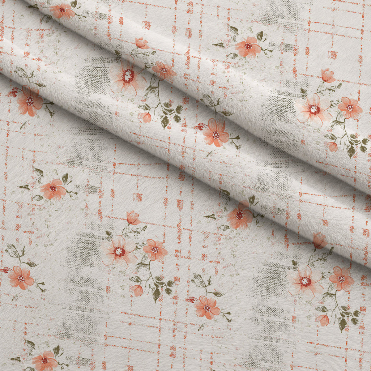 Patchwork Posies Pattern 7 Minky Fabric