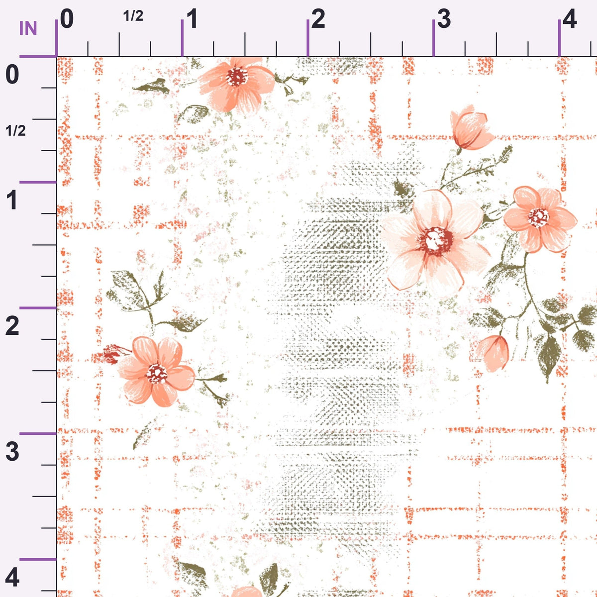 Patchwork Posies Pattern 7 Minky Fabric