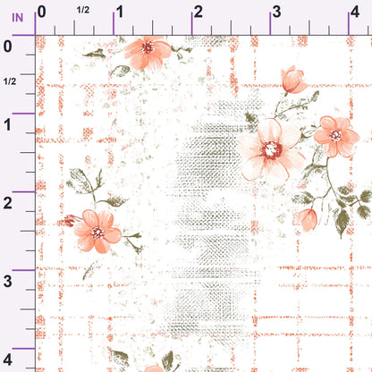Patchwork Posies Pattern 7 Minky Fabric