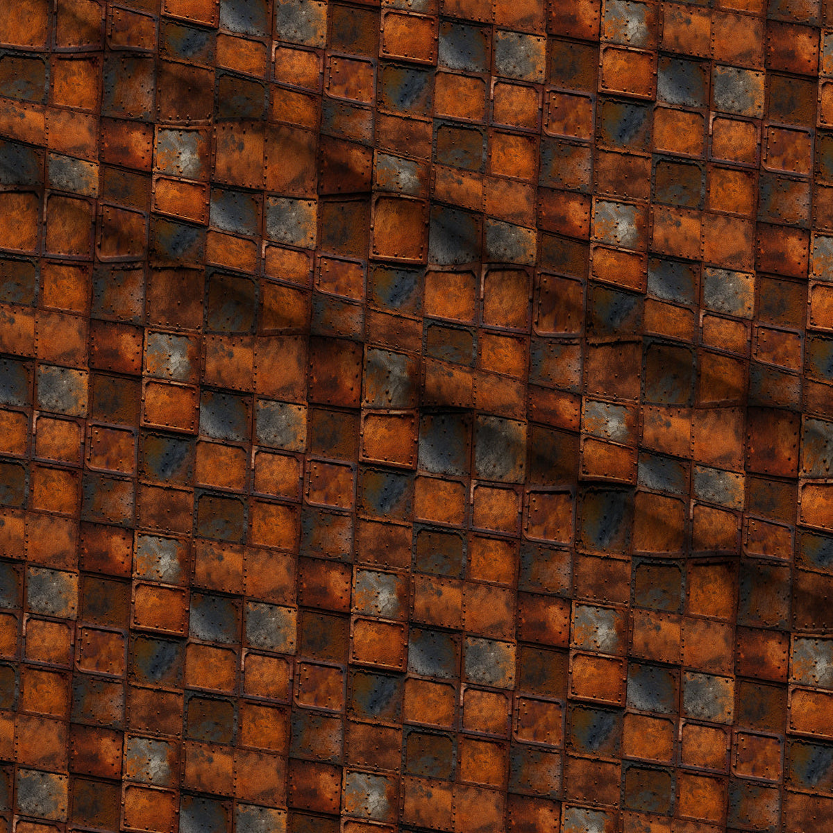 Patina Forge Pattern 4 Minky Fabric
