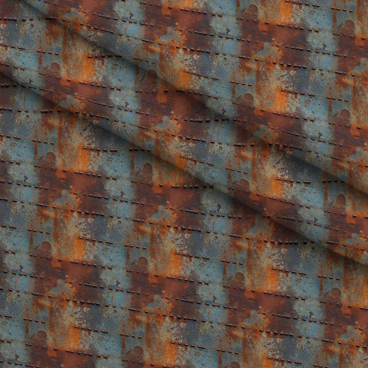 Patina Forge Pattern 5 Minky Fabric