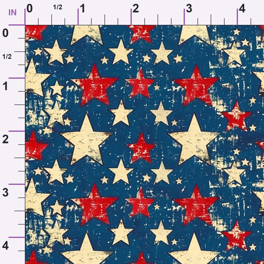 Patriotic Pattern 1 Minky Fabric