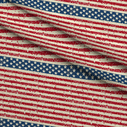 Patriotic Pattern 10 Minky Fabric