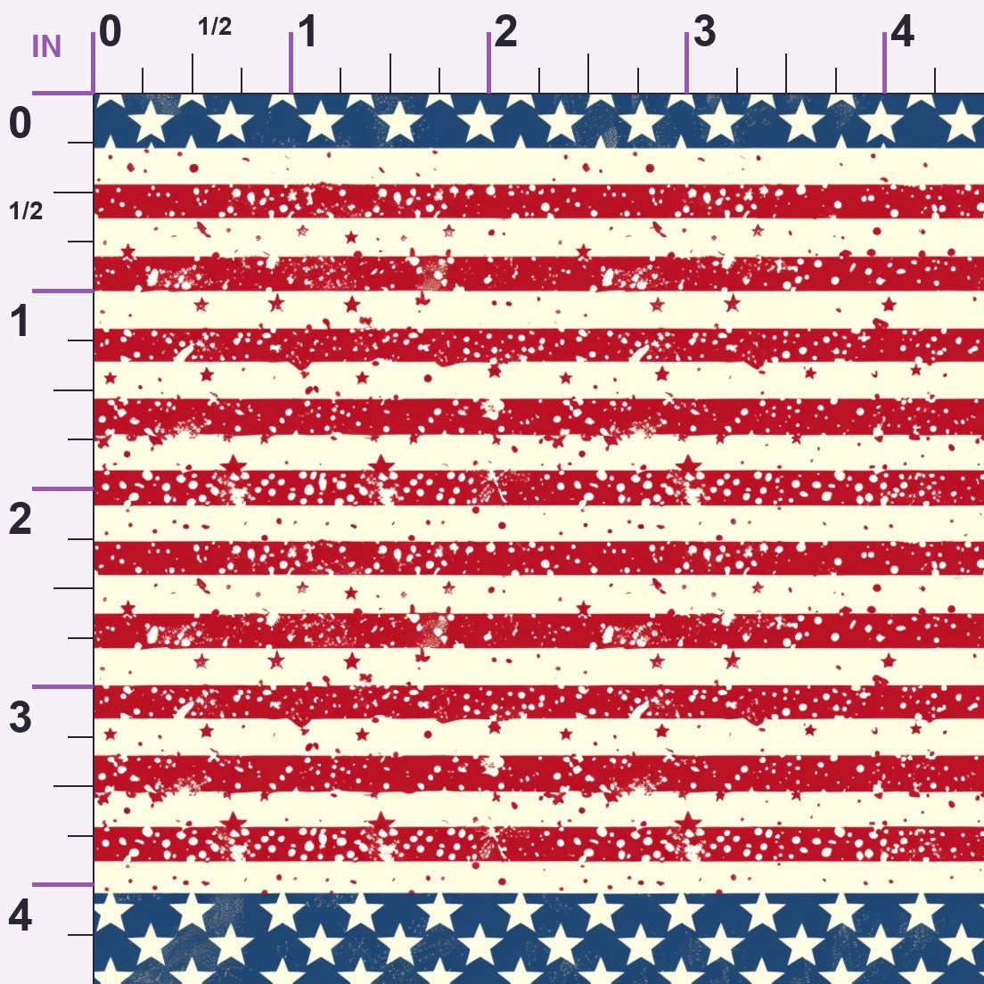 Patriotic Pattern 10 Minky Fabric