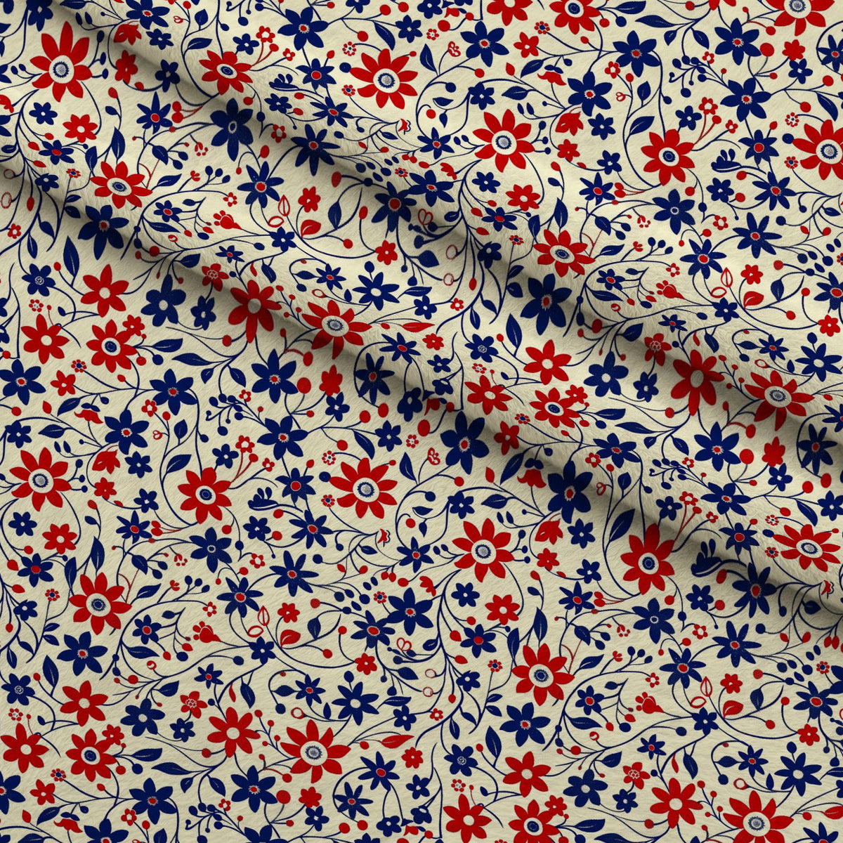 Patriotic Pattern 12 Minky Fabric