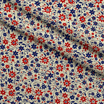Patriotic Pattern 12 Minky Fabric