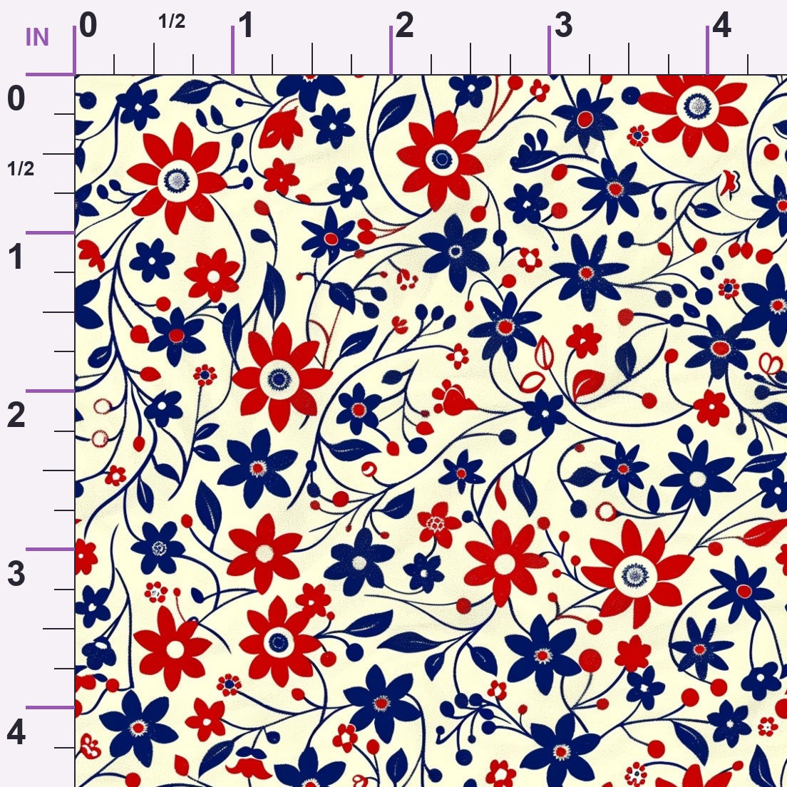 Patriotic Pattern 12 Minky Fabric