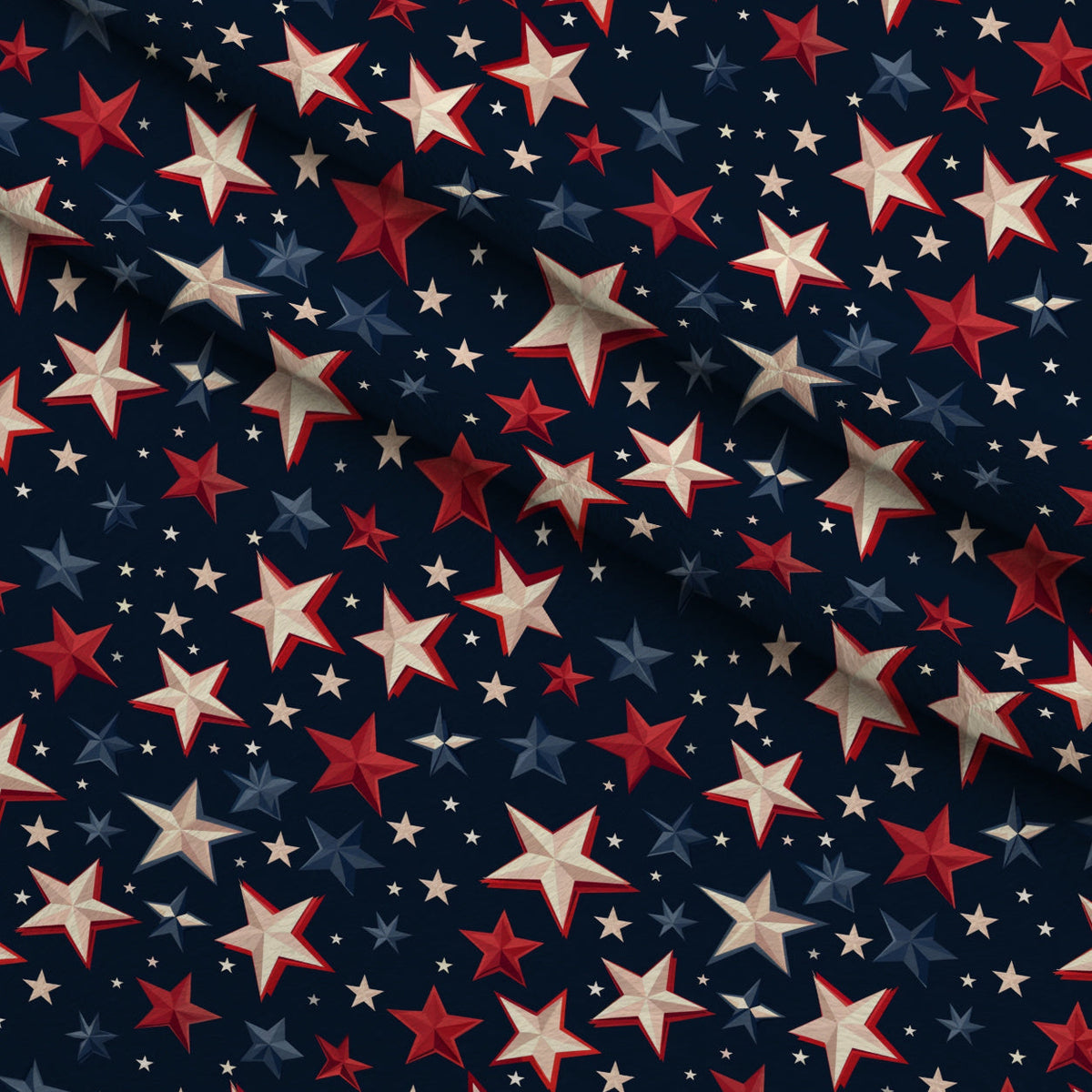 Patriotic Pattern 13 Minky Fabric