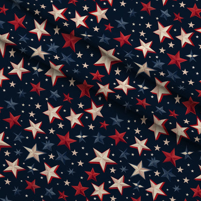 Patriotic Pattern 13 Minky Fabric