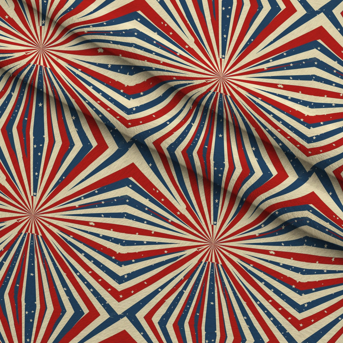 Patriotic Pattern 14 Minky Fabric