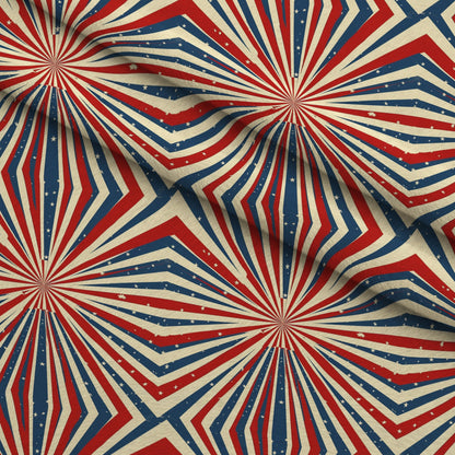 Patriotic Pattern 14 Minky Fabric