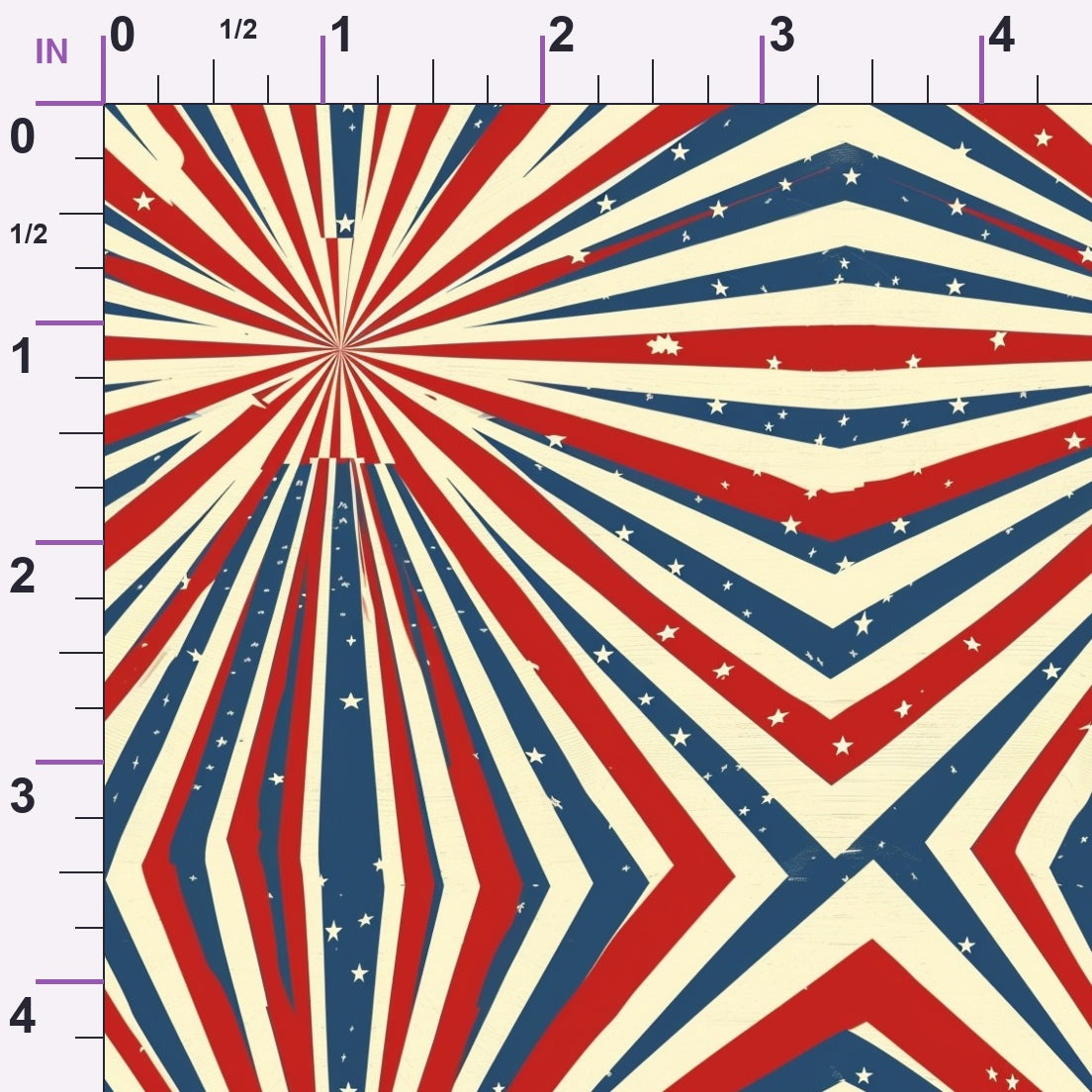 Patriotic Pattern 14 Minky Fabric