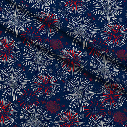Patriotic Pattern 16 Minky Fabric