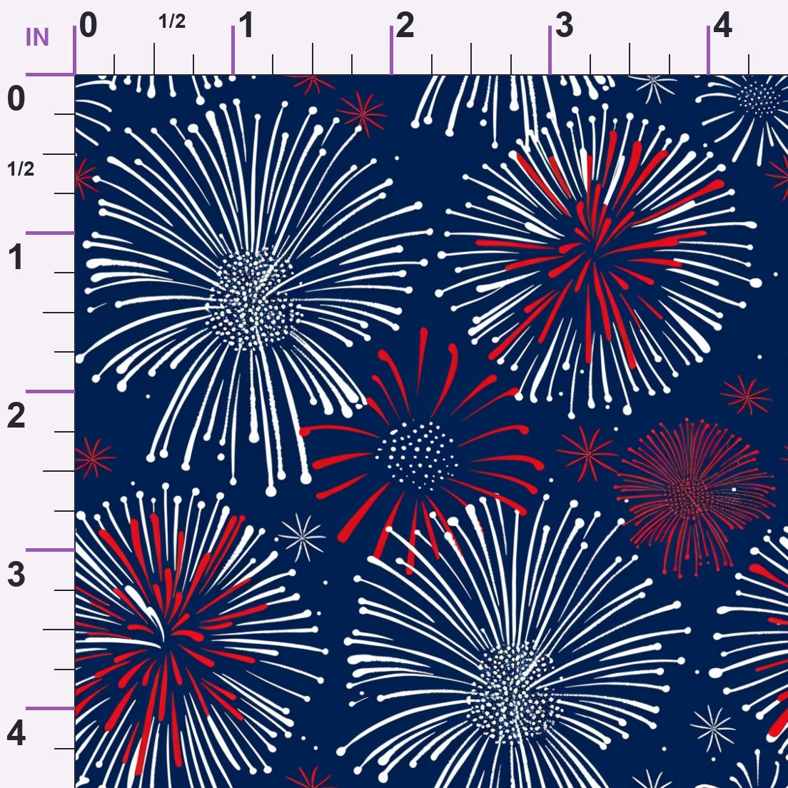Patriotic Pattern 16 Minky Fabric