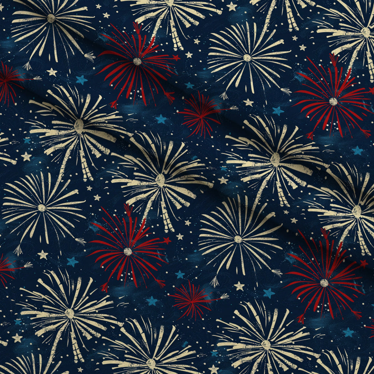 Patriotic Pattern 17 Minky Fabric