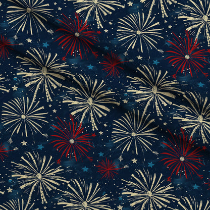 Patriotic Pattern 17 Minky Fabric