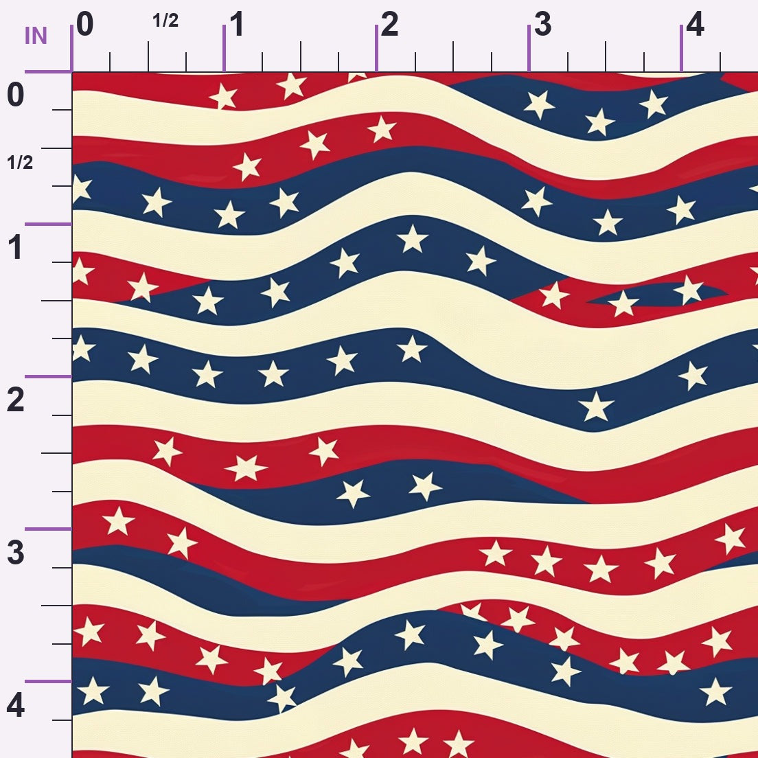Patriotic Pattern 18 Minky Fabric
