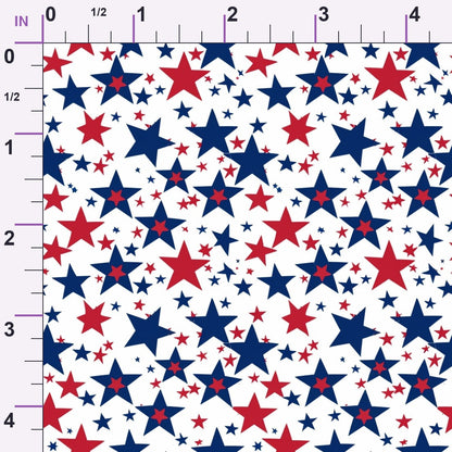 Patriotic Pattern 19 Minky Fabric