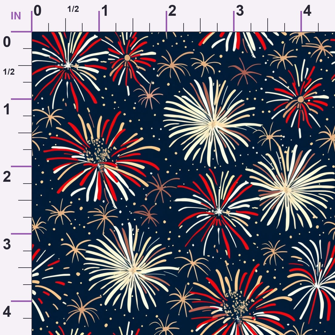 Patriotic Pattern 2 Minky Fabric