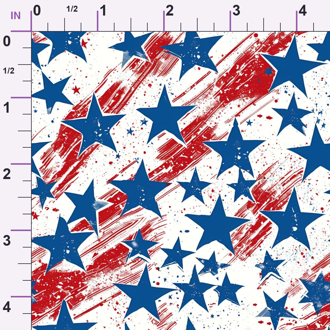 Patriotic Pattern 23 Minky Fabric