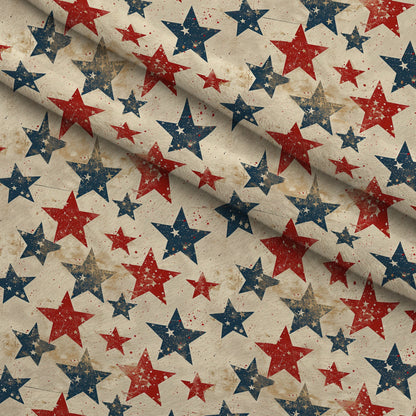 Patriotic Pattern 25 Minky Fabric