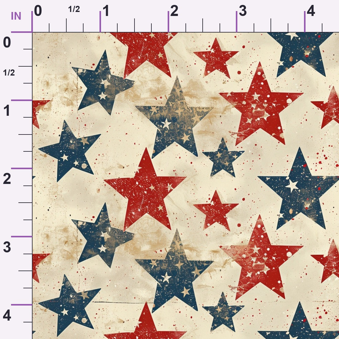 Patriotic Pattern 25 Minky Fabric