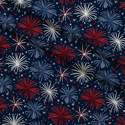 Patriotic Pattern 3 Minky Fabric