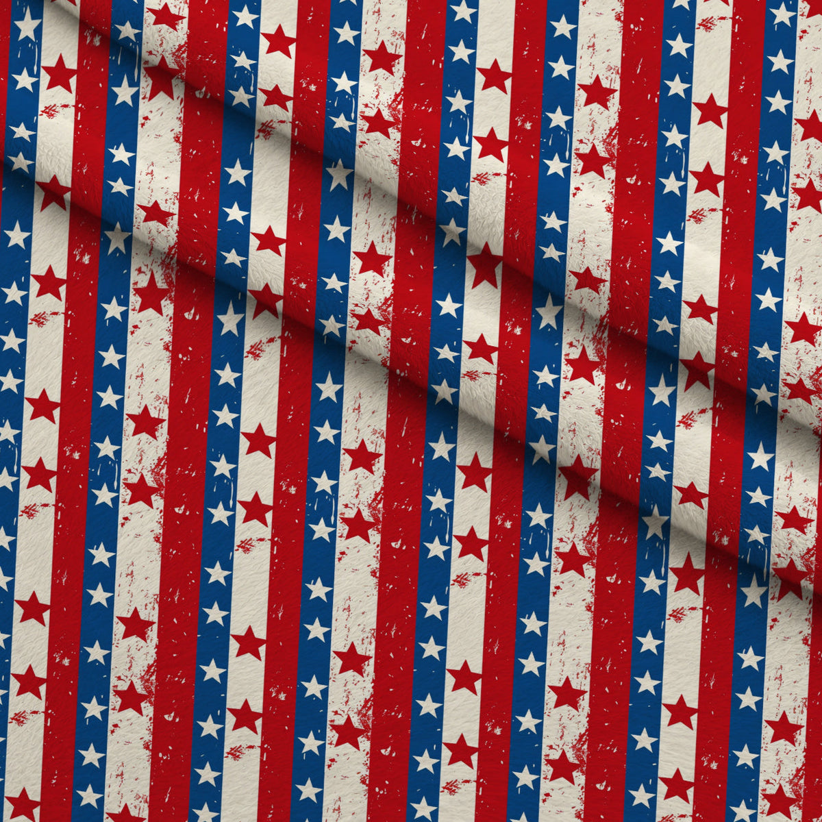 Patriotic Pattern 4 Minky Fabric