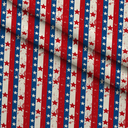 Patriotic Pattern 4 Minky Fabric