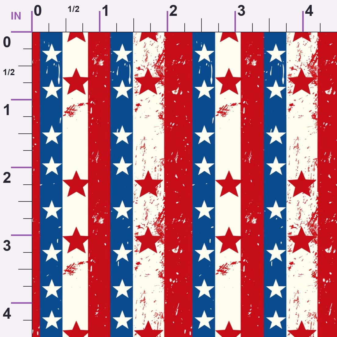 Patriotic Pattern 4 Minky Fabric