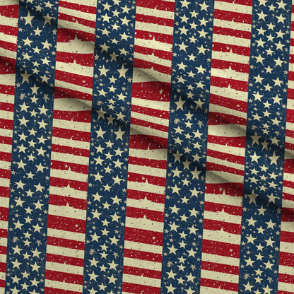 Patriotic Pattern 5 Minky Fabric