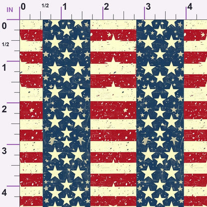 Patriotic Pattern 5 Minky Fabric