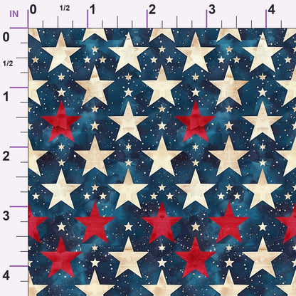 Patriotic Pattern 6 Minky Fabric
