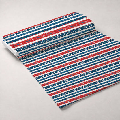 Patriotic Pattern 8 Minky Fabric