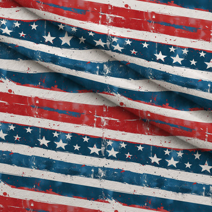 Patriotic Pattern 8 Minky Fabric