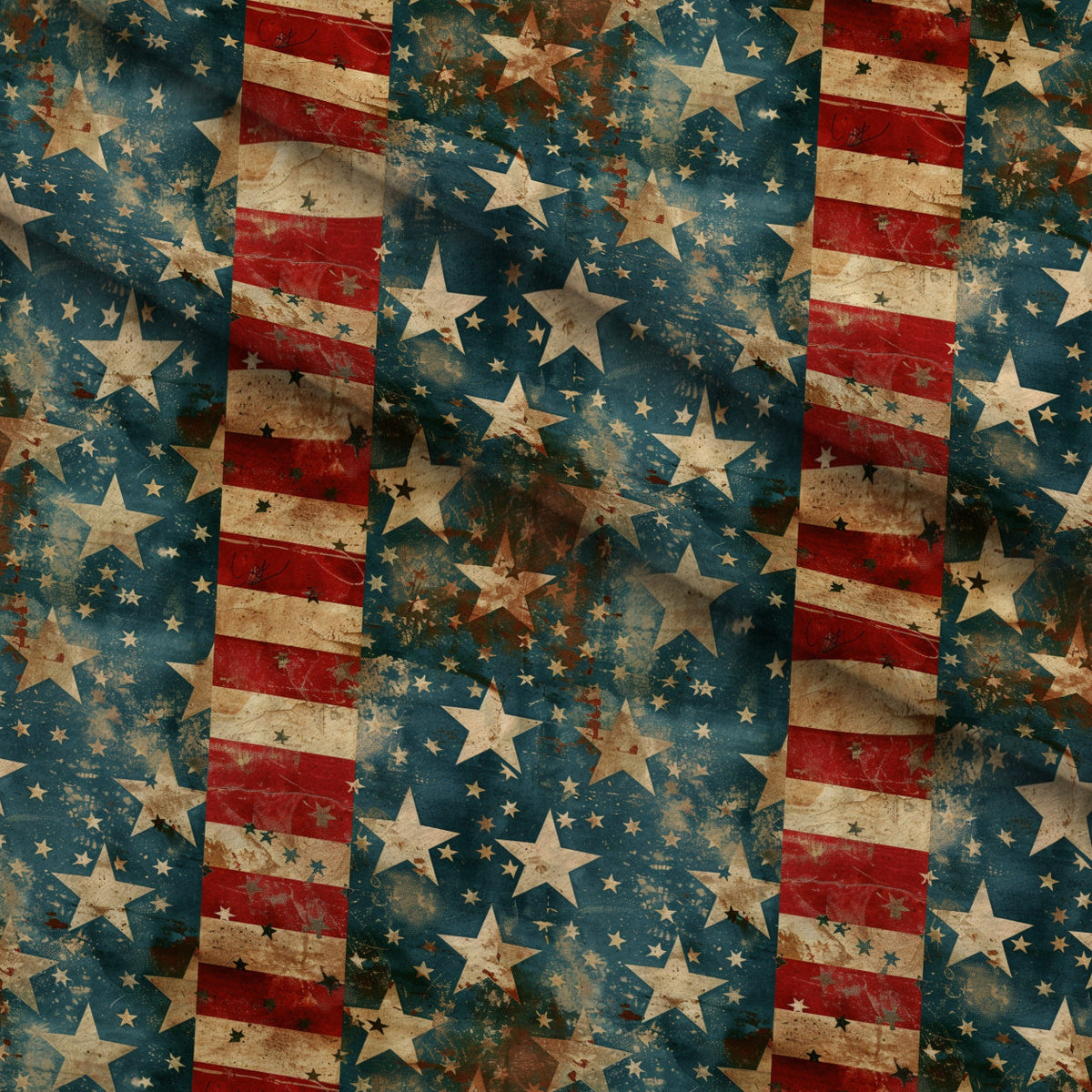 Patriotic Pattern 9 Minky Fabric