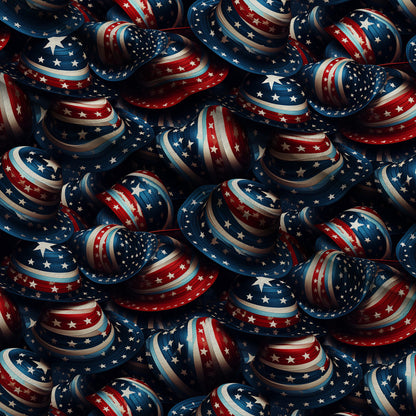 Patriotic Petals Pattern 11 Minky Fabric