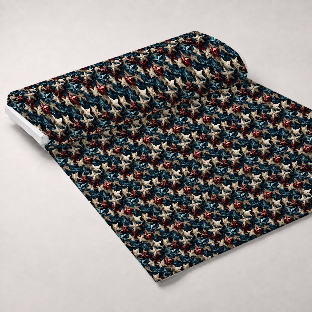 Patriotic Petals Pattern 9 Minky Fabric