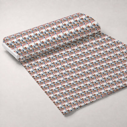 Patriotic Picnic Pattern 3 Minky Fabric