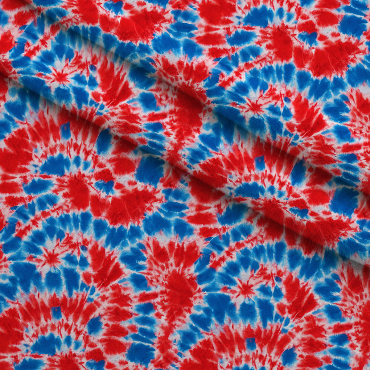 Patriotic Tie Dye Pattern 1 Minky Fabric